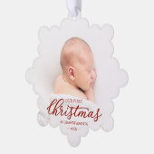 Premier Noël Ornement Grands-Parents (Gauche)