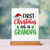 Premier Noël Papy Chapeau de Père Noël (Neutre)