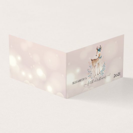 Premier Noël, Vacances aux Cerfs (Outside)