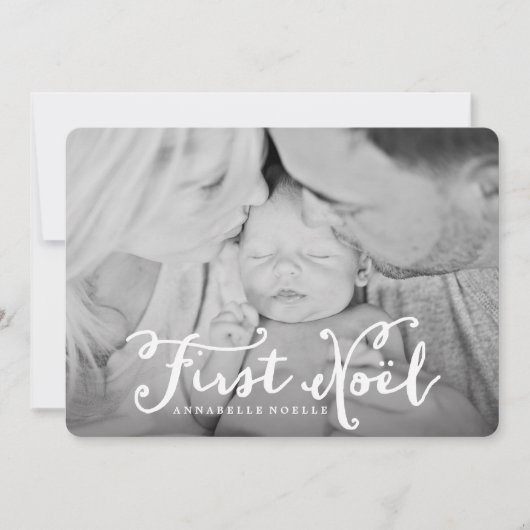 Premier noeud | Carte photo de vacances (Devant)