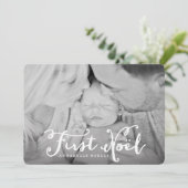 Premier noeud | Carte photo de vacances (Debout devant)