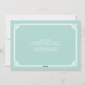 Premier noeud | Faire-part de naissance de vacance (Dos)