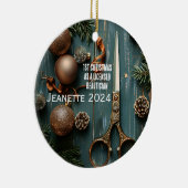 Premier ornement de beauté autorisé de Noël (Droite)