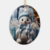 Premier ornement de neige de Noël pour bébé (Droite)