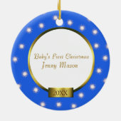 Premier ornement de Noël (Dos)