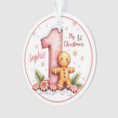 Premier Ornement de Noël (devant)