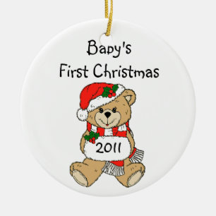 Premier ornement de Noël 2011 pour bébé