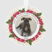 Premier ornement de Noël d'Axel (dos)