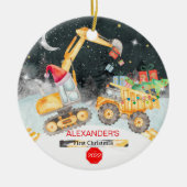 Premier ornement de Noël de bébé (Devant)