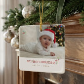 Premier Ornement de Noël de Bébé