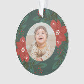 Premier ornement de Noël de bébé  (devant)