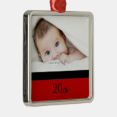 Premier ornement de Noël de bébés (Droite)