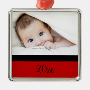 Premier ornement de Noël de bébés