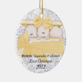 Premier ornement de Noël de triplets (Droite)