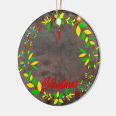 Premier ornement de Noël du bébé (Gauche)