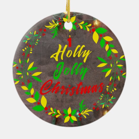 Premier ornement de Noël du bébé (Dos)