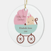 Premier ornement de Noël du bébé (Gauche)