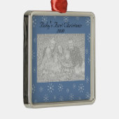 Premier ornement de Noël du bébé (Droite)