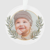 Premier ornement de Noël du bébé (devant)