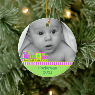 Premier ornement de Noël du bébé