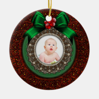 Premier ornement de Noël du bébé