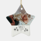 Premier ornement de Noël du bébé (Droite)