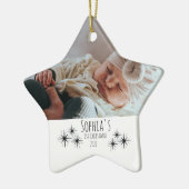 Premier ornement de Noël du bébé (Gauche)