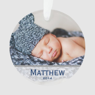 Premier ornement de Noël du bébé