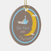 Premier ornement de Noël du bébé (Droite)