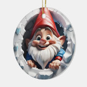 Premier ornement de Noël Gnome (Gauche)