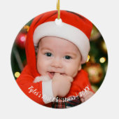 Premier ornement de Noël Gnome (Dos)