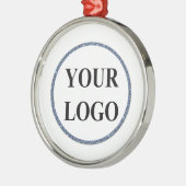 Premier ornement de Noël pour bébé AJOUTER LOGO Jo (Gauche)