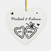 Premier ornement de Noël Whimsical (Devant)