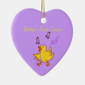 Premier Ornement de Pâques Chantant du Coeur de Ch (Droite)