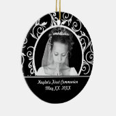 Premier ornement de photo de communion (Droite)