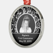 Premier ornement de photo de communion (Gauche)