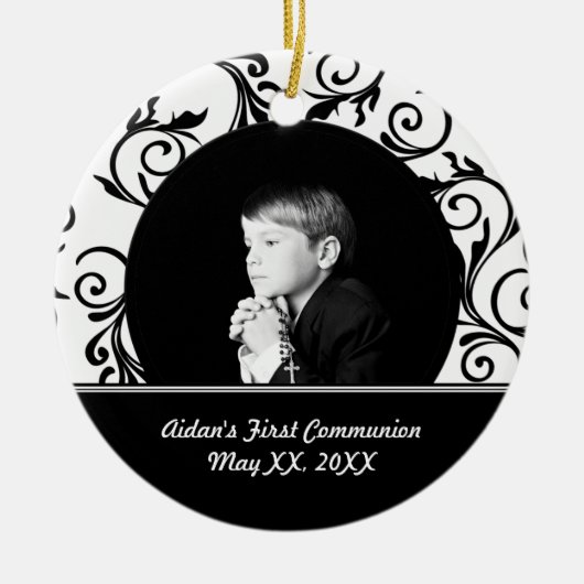 Premier ornement de sainte communion (Devant)