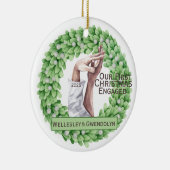 Premier ornement d'eucalyptus engagé à Noël (Droite)