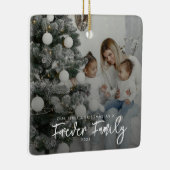 Premier ornement en céramique adopté de Noël (Droite)