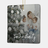 Premier ornement en céramique adopté de Noël (Gauche)