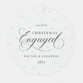 Premier ornement engagé de Noël (Recto)