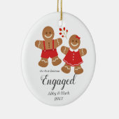 Premier ornement engagé de Noël de pain d'épice (Droite)