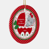 Premier ornement Kitty précieux de Noël du bébé (Droite)