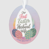 Premier Pâques customisé en couple (devant)