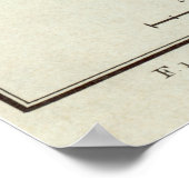 Premier parachute de Jacques Garnerin - Poster (Coin)