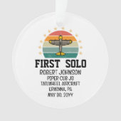 Premier PILOTE d'avion solo - Aviation personnalis (devant)