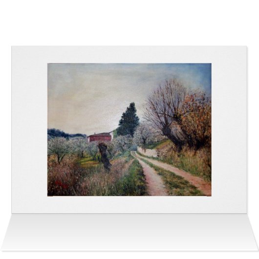 PREMIER PRINTEMPS EN GOUVERNALAIS / Paysage Toscan (Intérieur Horizontal (Haut))