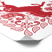 Premier Rodeo Anniversaire Affiche de bienvenue de (Coin)