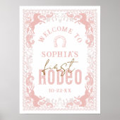Premier Rodéo Anniversaire Affiche de bienvenue de (Devant)