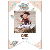 Premier Rodéo Cowboy Anniversaire Drapeaux de Bunt (Premier drapeau)